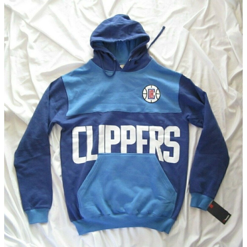 New W/ Tag Men's Fanatics‎ Los Angles Clippers Hoodie Size MT